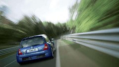 Cars Renault vehicles sports cars Renault Clio V6 Renault Clio