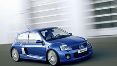 Cars Renault vehicles sports cars Renault Clio V6 Renault Clio