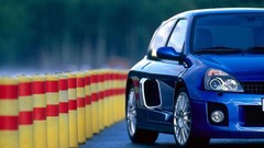 Cars Renault vehicles sports cars Renault Clio V6 Renault Clio