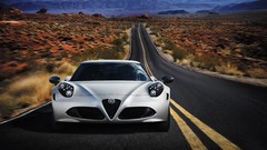 Cars roads Alfa Romeo 2014 alfa romeo 4c