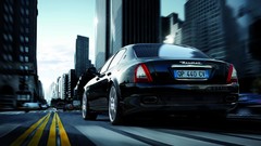 Cars roads cityscapes maserati quattroporte