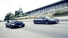 Cars roads racing Lamborghini Murciélago LP670-4 SV Lamborghini 