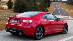 Cars roads red cars Coupé Toyota 86 GTS