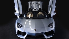 Cars roadster Lamborghini convertible front view vehicles 