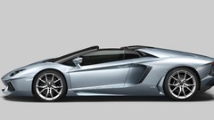 Cars roadster Lamborghini convertible side view vehicles 