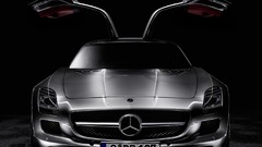 Cars roadster Mercedes-Benz gullwing Mercedes-Benz SLS AMG 