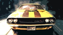 Cars San Francisco driver vintage vehicles classic cars edited 