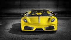 Cars Scuderia Ferrari yellow cars