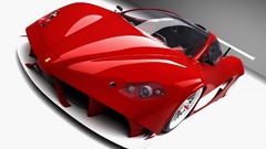 Cars shiny Ferrari vehicles