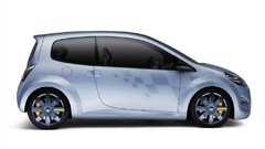Cars side view Renault Twingo