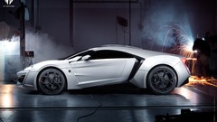 Cars side view vehicles Supercars w motors W Motors Lykan 