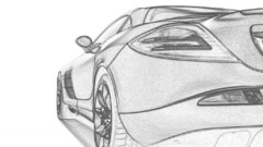 Cars sketches back view