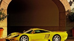 Cars sports cars Supercars yellow cars Saleen S7