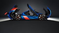 Cars studio concept art Supercars racing cars Renault Alpine 