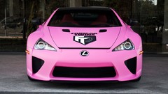 Cars Supercars lexus lfa pink cars