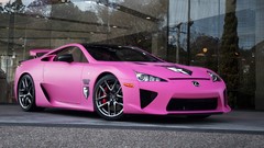 Cars Supercars lexus lfa pink cars