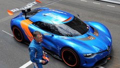 Cars top view Renault sports cars Supercars racing cars Renault 