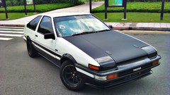 Cars Toyota AE86 Initial