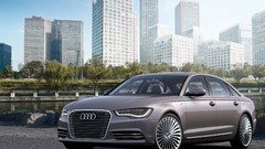 Cars Tron static concept art German cars Audi A6 Audi A6L e-tron