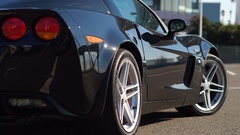 Cars vehicles Corvette rear