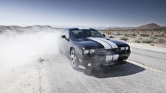 Cars vehicles dodge challenger burnout srt-8