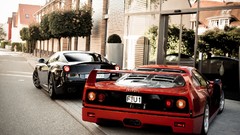 Cars vehicles ferrari f40 Ferrari GTO Ferrari F599