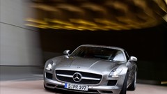 Cars vehicles Mercedes-Benz SLS