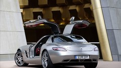 Cars vehicles Mercedes-Benz SLS