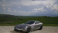 Cars vehicles Mercedes SLK55 AMG