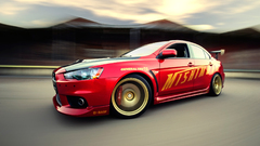 Cars vehicles Mitsubishi Lancer