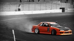 Cars vehicles Nissan Silvia S13 drifting cars