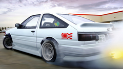 Cars vehicles Toyota AE86