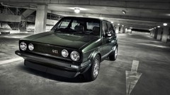 Cars vehicles Volkswagen Golf GTI