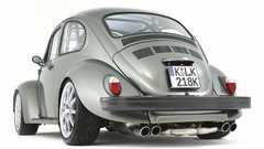 Cars volkswagen beetle white