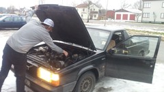 Cars Volvo sweden snowball trimmed pussy