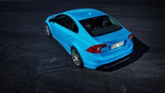 Cars Volvo vehicles blue cars rear angle view Volvo S60 