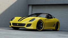 Cars wheelsandmore Ferrari 599 yellow cars Ferrari 599 GTO