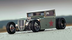 Cars widescreen hotrod GAZ
