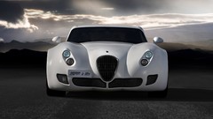 Cars Wiesmann front view vehicles German cars Wiesmann GT MF5