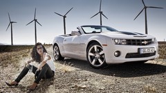 Cars windmills convertible gloves chevrolet camaro high heels 