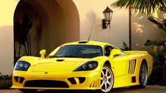 Cars yellow cars Saleen S7