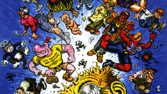 Cartoon LSD universe You