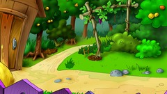 Cartoonish digital art artwork