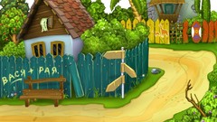 Cartoonish digital art artwork