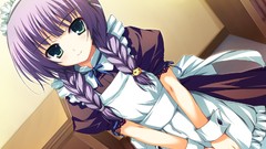 Cartoons anime girls maids tomose shunsaku akatsuki no goei 