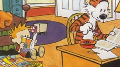 Cartoons calvin and hobbes