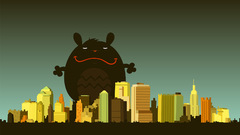 Cartoons cityscapes buildings cartoonish