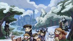 Cartoons game of thrones jon snow sansa stark robb stark house 