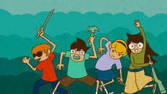 Cartoons homestuck artwork John Egbert Dave Strider Jade Harley 