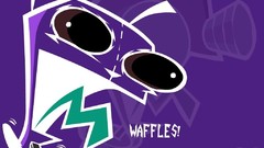 Cartoons Invader Zim purple